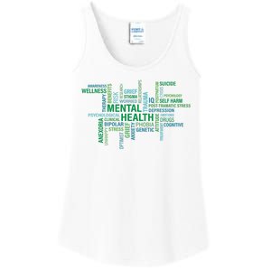 Support Mental Health Awareness Month Ladies Essential Tank