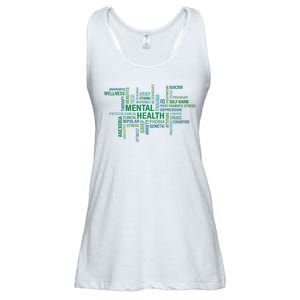 Support Mental Health Awareness Month Ladies Essential Flowy Tank