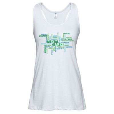 Support Mental Health Awareness Month Ladies Essential Flowy Tank