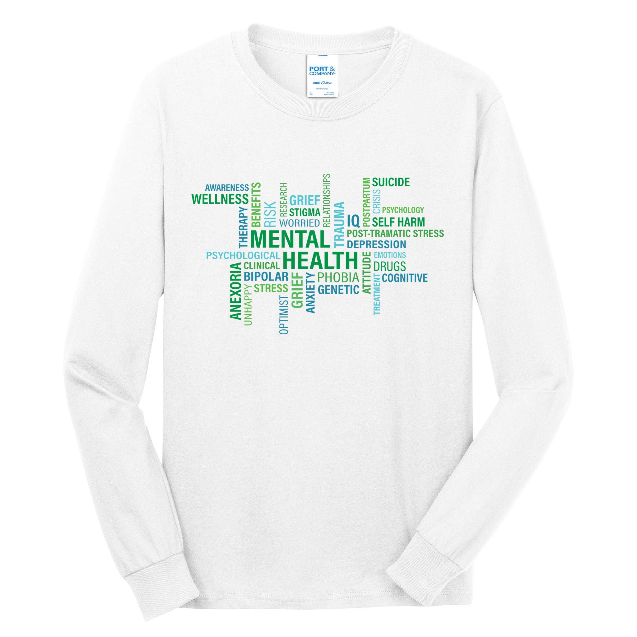 Support Mental Health Awareness Month Tall Long Sleeve T-Shirt