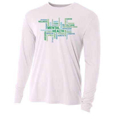 Support Mental Health Awareness Month Cooling Performance Long Sleeve Crew