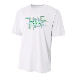 Support Mental Health Awareness Month Youth Performance Sprint T-Shirt