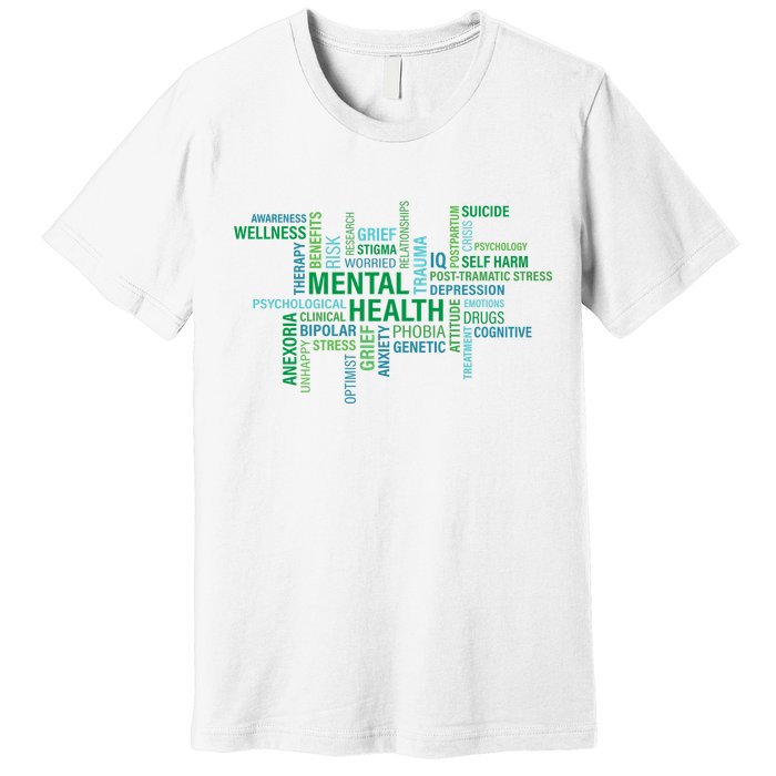 Support Mental Health Awareness Month Premium T-Shirt