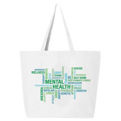 Support Mental Health Awareness Month 25L Jumbo Tote