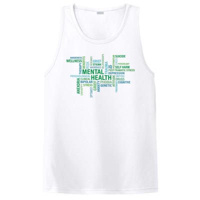 Support Mental Health Awareness Month PosiCharge Competitor Tank