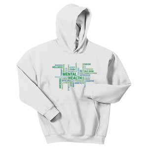 Support Mental Health Awareness Month Kids Hoodie