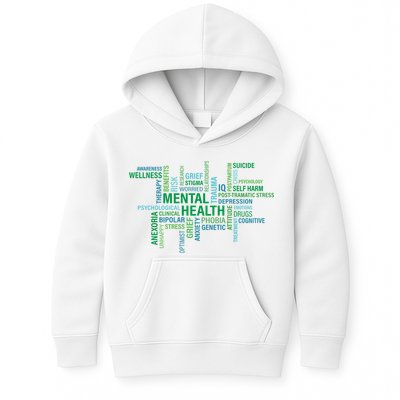 Support Mental Health Awareness Month Kids Hoodie