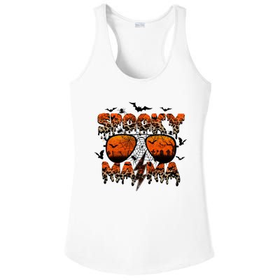 Spooky Mama Halloween Vacation Ladies PosiCharge Competitor Racerback Tank