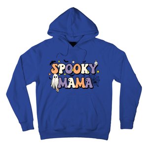 Spooky Mama Halloween Mom Ghost Witchy Costume Gift Hoodie