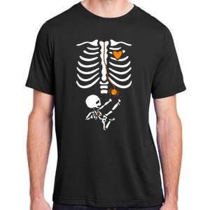 Skeleton Maternity Halloween Mom Costume Pregnancy Tees Xray Adult ChromaSoft Performance T-Shirt