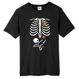 Skeleton Maternity Halloween Mom Costume Pregnancy Tees Xray Tall Fusion ChromaSoft Performance T-Shirt