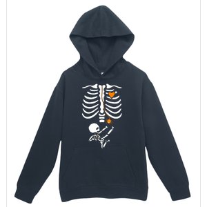 Skeleton Maternity Halloween Mom Costume Pregnancy Tees Xray Urban Pullover Hoodie