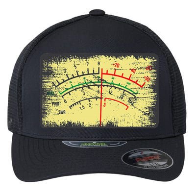 Swr Meter Ham Radio Operator Amateur Radio Enthusiast Flexfit Unipanel Trucker Cap