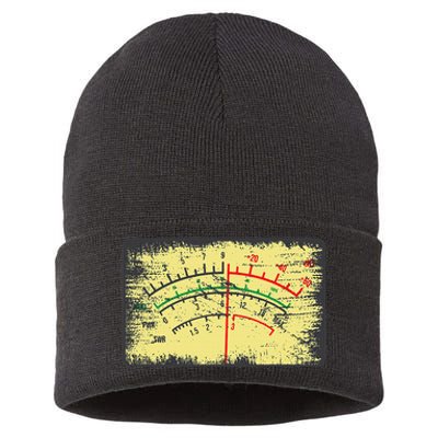 Swr Meter Ham Radio Operator Amateur Radio Enthusiast Sustainable Knit Beanie