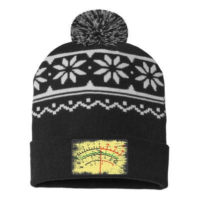 Swr Meter Ham Radio Operator Amateur Radio Enthusiast USA-Made Snowflake Beanie