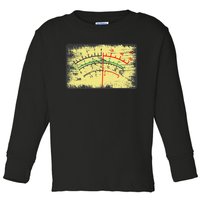 Swr Meter Ham Radio Operator Amateur Radio Enthusiast Toddler Long Sleeve Shirt