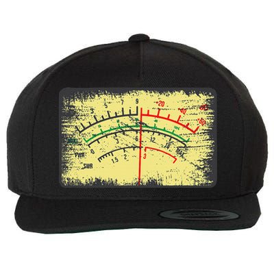 Swr Meter Ham Radio Operator Amateur Radio Enthusiast Wool Snapback Cap