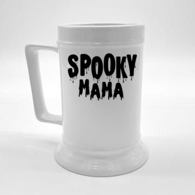 Spooky Mama Halloween Funny Gift Cute Gift Beer Stein