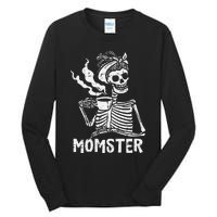 Spooky Momster Hilarious Halloween Coffee Mug for Moms Tall Long Sleeve T-Shirt