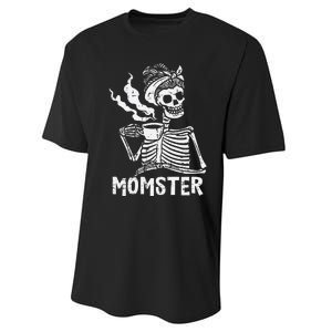 Spooky Momster Hilarious Halloween Coffee Mug for Moms Performance Sprint T-Shirt