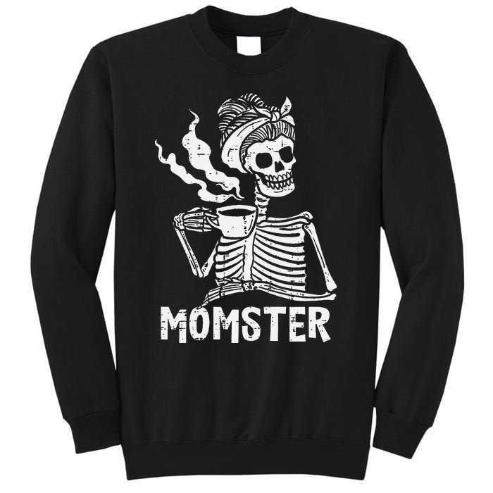 Spooky Momster Hilarious Halloween Coffee Mug for Moms Tall Sweatshirt