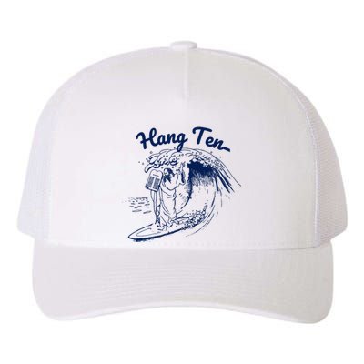 Surfing Moses Hang Ten Surfer Surfing Lover Gifts Yupoong Adult 5-Panel Trucker Hat