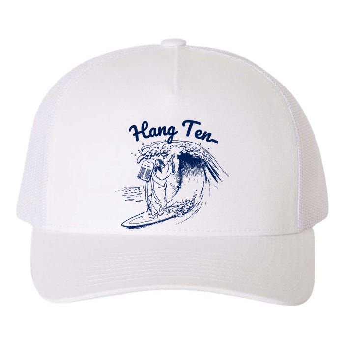 Surfing Moses Hang Ten Surfer Surfing Lover Gifts Yupoong Adult 5-Panel Trucker Hat