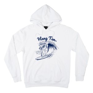 Surfing Moses Hang Ten Surfer Surfing Lover Gifts Hoodie