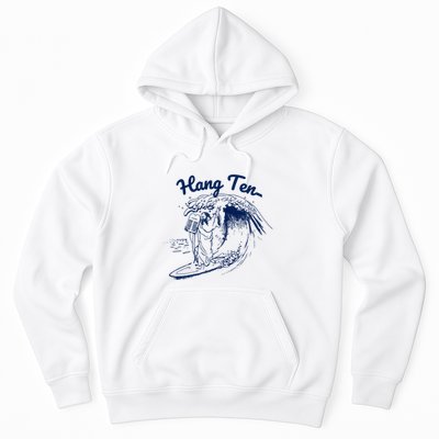 Surfing Moses Hang Ten Surfer Surfing Lover Gifts Hoodie