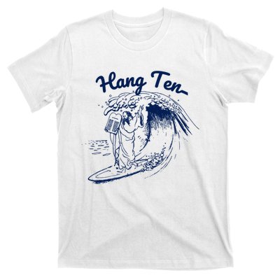 Surfing Moses Hang Ten Surfer Surfing Lover Gifts T-Shirt