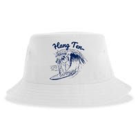 Surfing Moses Hang Ten Surfer Surfing Lover Gifts Sustainable Bucket Hat