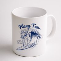 Surfing Moses Hang Ten Surfer Surfing Lover Gifts Coffee Mug