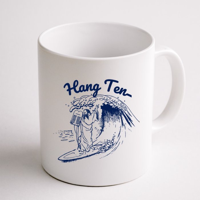 Surfing Moses Hang Ten Surfer Surfing Lover Gifts Coffee Mug