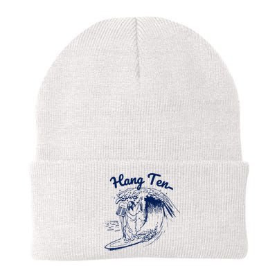 Surfing Moses Hang Ten Surfer Surfing Lover Gifts Knit Cap Winter Beanie