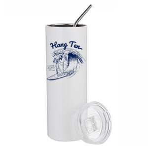 Surfing Moses Hang Ten Surfer Surfing Lover Gifts Stainless Steel Tumbler