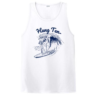 Surfing Moses Hang Ten Surfer Surfing Lover Gifts PosiCharge Competitor Tank