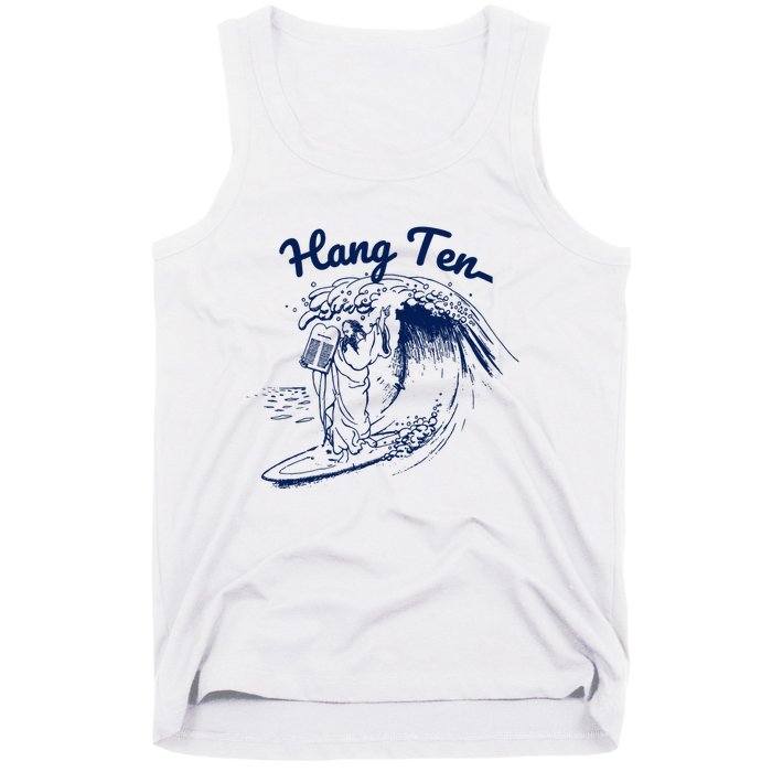 Surfing Moses Hang Ten Surfer Surfing Lover Gifts Tank Top