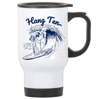 Surfing Moses Hang Ten Surfer Surfing Lover Gifts Stainless Steel Travel Mug