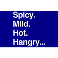 Spicy Mild Hot Hangry Cute Funny Gift Bumper Sticker