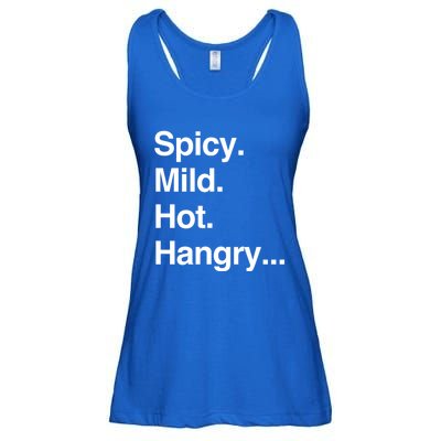 Spicy Mild Hot Hangry Cute Funny Gift Ladies Essential Flowy Tank