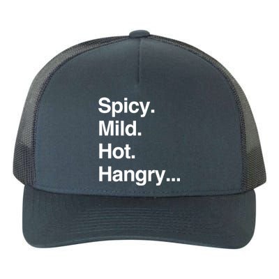 Spicy Mild Hot Hangry Cute Funny Gift Yupoong Adult 5-Panel Trucker Hat