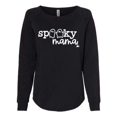 Spooky Mama Halloween Gift Funny Gift Womens California Wash Sweatshirt