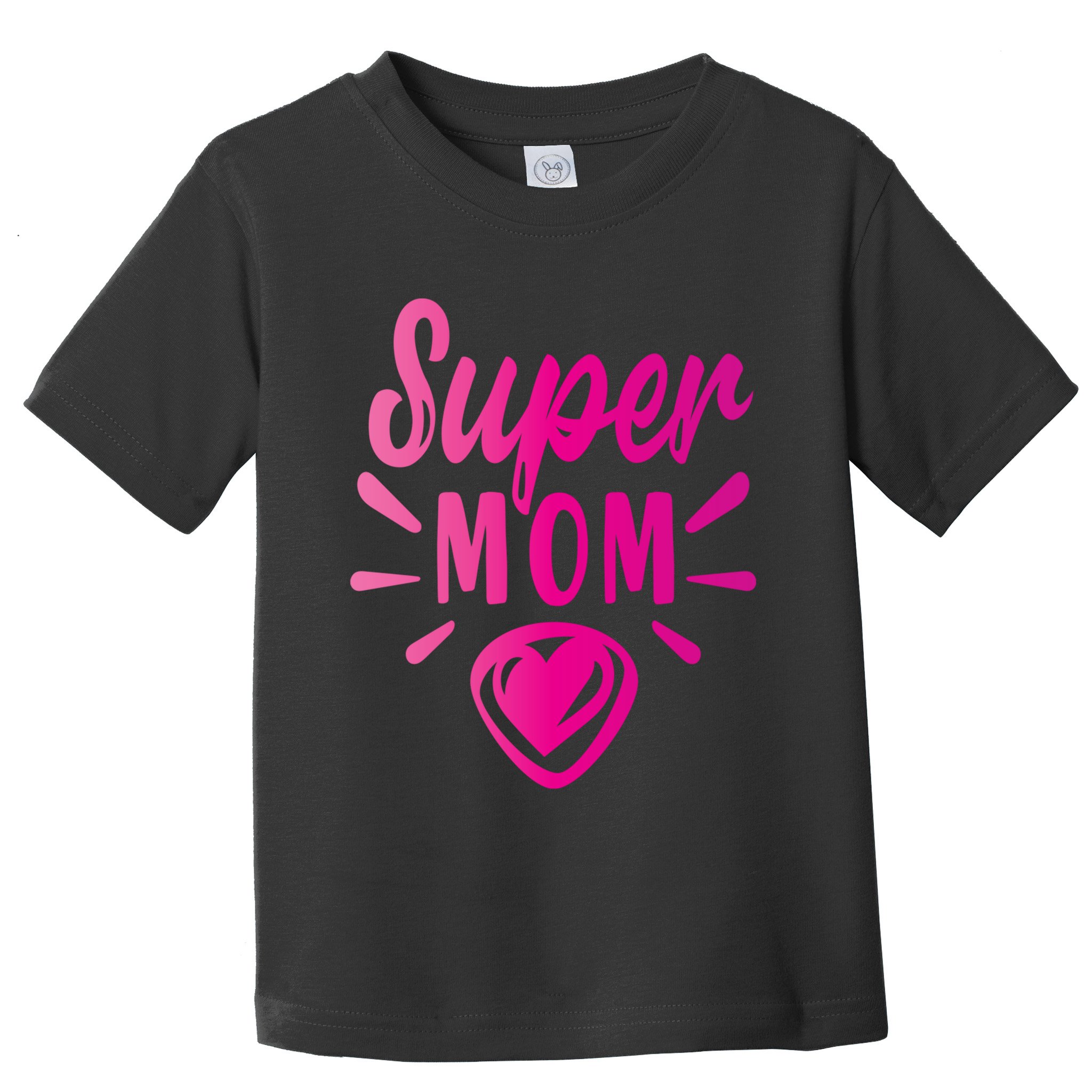 Super Mom Heart Gift Toddler T-Shirt