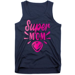 Super Mom Heart Gift Tank Top