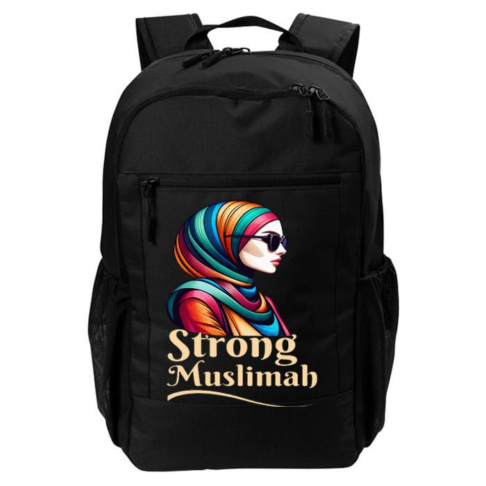 Strong Muslimah Hijab Muslim Woman Girl Islamic Religious Daily Commute Backpack