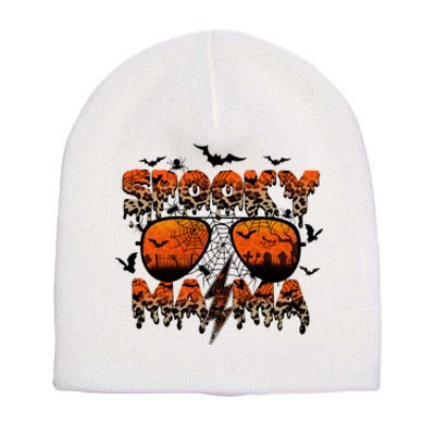 Spooky Mama Halloween Vacation Short Acrylic Beanie