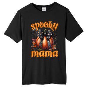 Spooky Mama Halloween Mom Party Costume Gift Tall Fusion ChromaSoft Performance T-Shirt