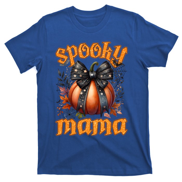 Spooky Mama Halloween Mom Party Costume Gift T-Shirt