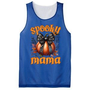 Spooky Mama Halloween Mom Party Costume Gift Mesh Reversible Basketball Jersey Tank