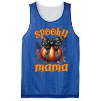 Spooky Mama Halloween Mom Party Costume Gift Mesh Reversible Basketball Jersey Tank